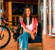 La antioqueña Melissa Moncada, de 31 años de edad, es una gran embajadora de Colombia en el Medio Oriente. Expresa que desea ver más representantes del país en los equipos UAE. <span class=mln_uppercase_mln>FOTO</span> <b><span class=mln_uppercase_mln>CORTESÍA</span></b>