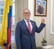 Alfredo Saade, jefe del Despacho Presidencial, planteó en sus redes sociales la posibilidad de la reelección de Gustavo Petro. foto, Ovidio González, Presidencia.