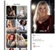 Interfaz de la app <i>Blush</i>, que permite conversar con avatares de IA en tono romántico o sexual. FOTO EL COLOMBIANO