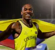 El atleta chocoano Ronal Longa sigue evolucionando de cara a los Juegos Olímpicos de 2028. FOTO COMITÉ OLÍMPICO COLOMBIANO