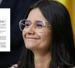 Angie Rodríguez radicó ante la Comisión de Acusación una denuncia contra el presidente Petro. FOTOS: Colprensa