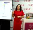 Piedad Urdinola, directora del Dane, explicó los datos del IPC con corte a agosto. FOTO tomada de YouTube