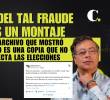 Lo del tal fraude es un montaje: el archivo que mostró Petro es una copia que no afecta las elecciones