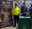 Alias ‘Tasmania’ fue capturado en Turbaco, Bolívar, durante un operativo de la Armada Nacional y la Policía. Las autoridades lo señalan de estar relacionado con siete homicidios y actividades de extorsión en el Atlántico. FOTO: Armada de Colombia.