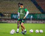 Brayan Rovira, uno de los capitanes de Nacional, aseguró que ante Libertad se están jugando el semestre y deben superar la llave para olvidar anteriores fracasos. FOTO Juan antonio sánchez