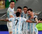 Argentina y Messi celebran título de Copa América