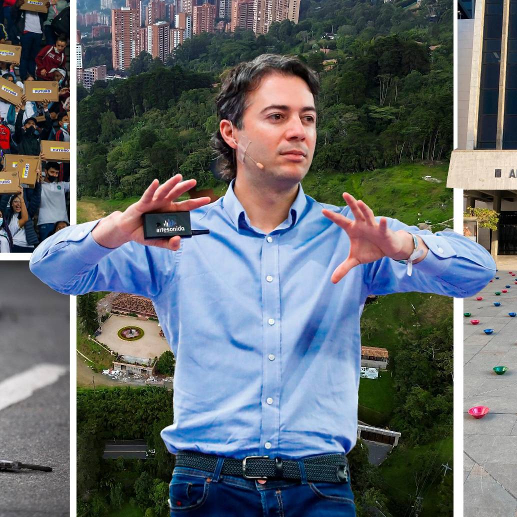 El exalcalde Daniel Quintero ha incurrido en falsedades para defenderse de múltiples escándalos que ocurrieron durante su gobierno en Medellín, entre ellos los más sonados son las intentonas de compra por el lote Aguas Vivas, que el Distrito había recibido como compensación urbanística y que el quiso adquirir para, presuntamente, beneficiar a un grupo de privados, por otra parte están los cambios en el programa Buen Comienzo y en el mantenimiento de los jardines de la ciudad. <span class="mln_uppercase_mln">FOTOS</span> <b><span class="mln_uppercase_mln">ARCHIVO Y CORTESÍA</span></b>
