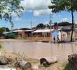 Así quedó la zona afectada tras las inundaciones en Yondó. FOTO: imagen tomada de redes sociales.