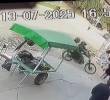 Captura de las cámaras de seguridad del sector segundos antes de la tragedia. FOTO: Captura de video