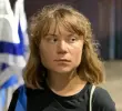 El Ministerio de Relaciones Interiores de Israel compartió esta imagen de Greta Thumberg.