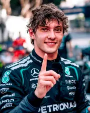 El italiano Kimi Antonelli de Mercedes, ganó el Gran Premio de Mónaco de Fórmula 1, su quinta victoria consecutiva en la temporada. FOTO TOMADA X@F1