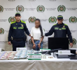 La sospechosa fue enviada a la cárcel mientras se resuelve su situación judicial. FOTO: Cortesía Fiscalía