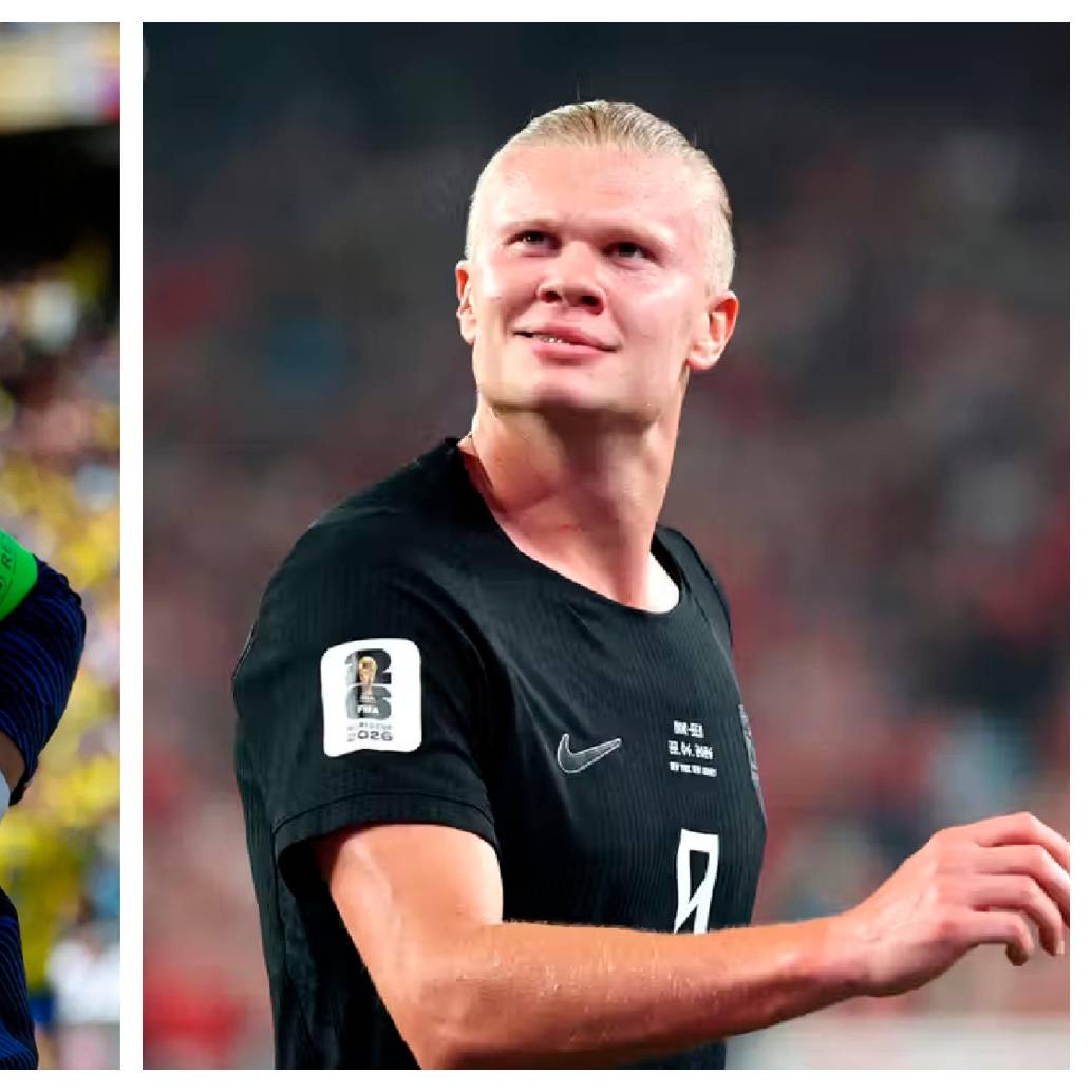Kylian Mbappé y Erling Haaland, dos de los jugadores del momento en el Mundial-2026. FOTO: AFP