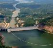 El embalse Topocoro de 7.000 hectáreas aproximadamente, almacena 4.800 millones de metros cúbicos de agua. FOTO cortesía Isagén