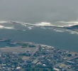 En <b>Japón</b>, las olas han alcanzado hasta <b>1,3 metros de altura</b>, especialmente en la ciudad de <b>Hanasaki</b>, en Nemuro, y en puertos como <b>Kushiro, Hamanaka y Ako</b>. Imagen, captura de video.