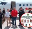 Alias “Alex Pereira” fue capturado en el Aeropuerto Internacional José María Córdova, luego de ser expulsado de Panamá y tras verificarse nueve órdenes de captura y circulares de Interpol en su contra. Foto: Migración Colombia.
