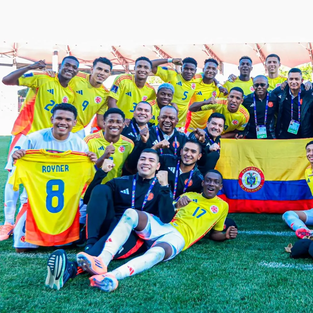 Colombia espera en Chile pasar por segunda vez, en su historia, a semifinales de un Mundial sub-20 de fútbol. FOTO X-SELECCIÓN COLOMBIA