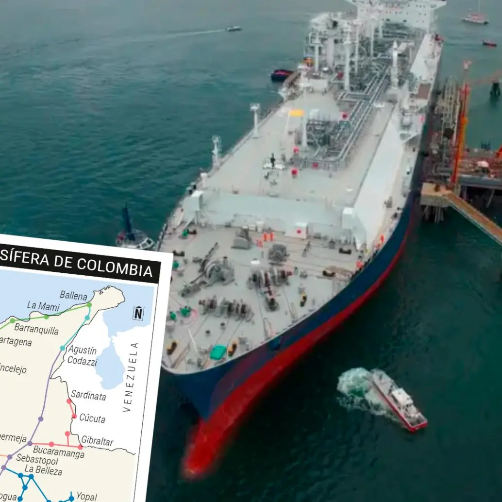 Las nuevas regasificadoras en Colombia serán fundamentales para procesar el gas importado y asegurar el abastecimiento energético nacional ante el déficit proyectado. FOTO COLPRENSA