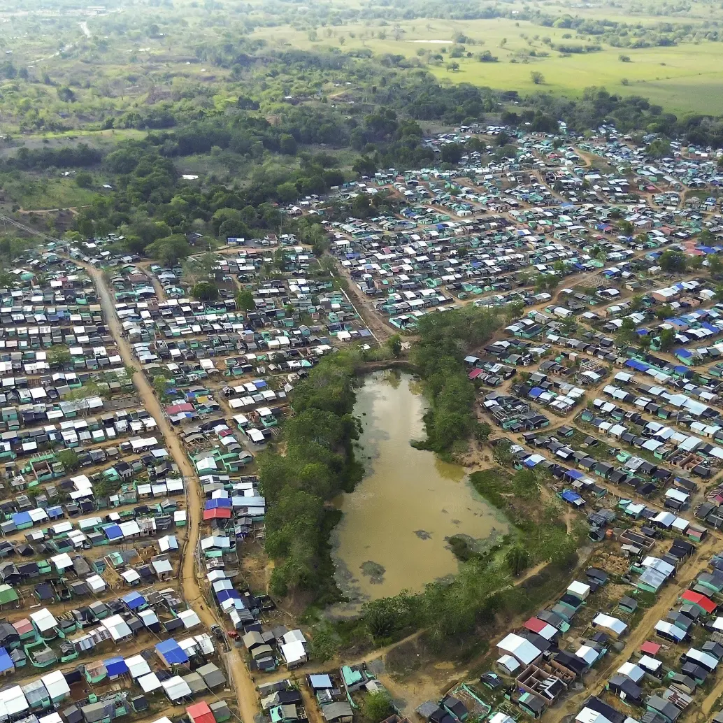 En la invasión viven actualmente unas 8.000 familias. FOTO: MANUEL SALDARRIAGA