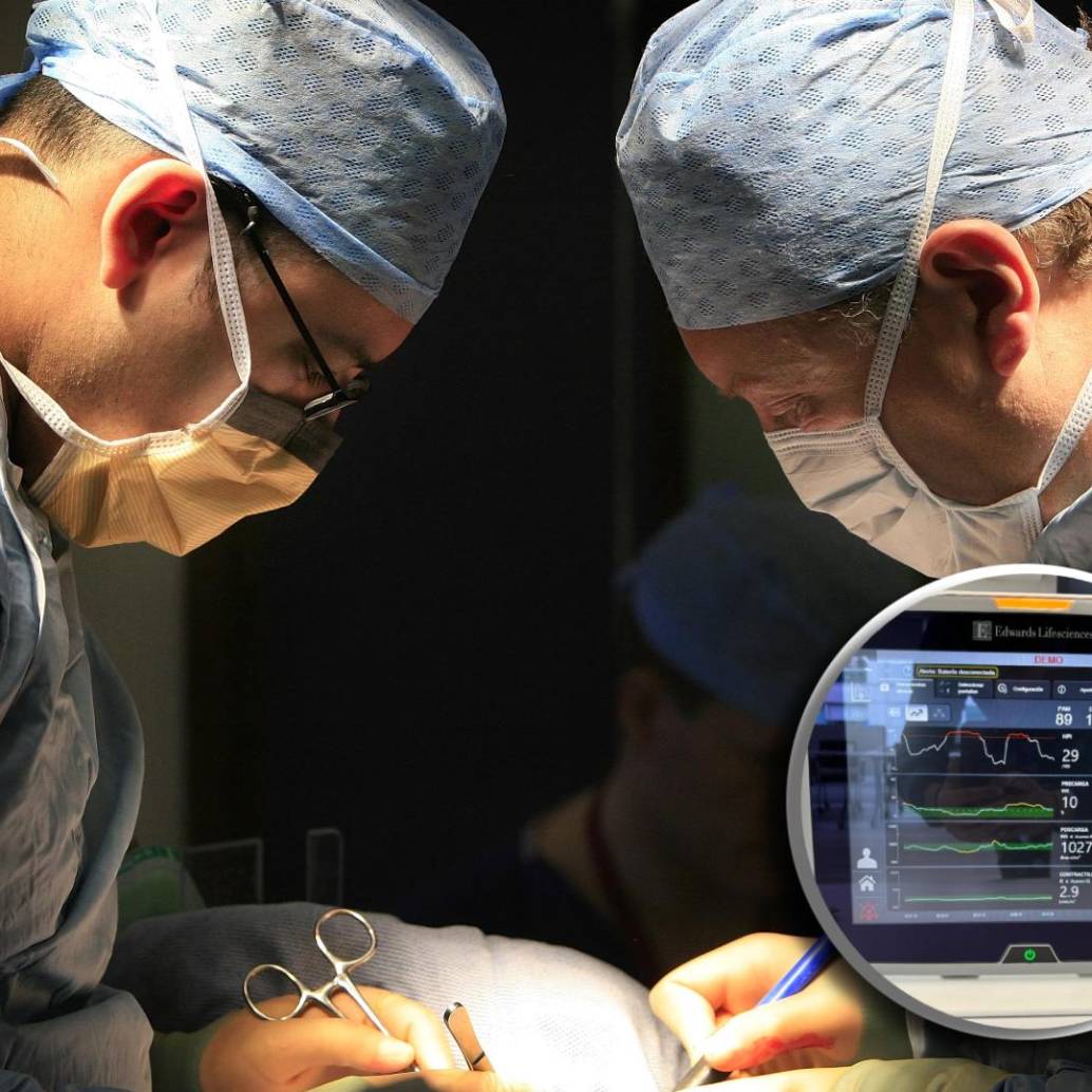 Se estima que 11.600 cirugías al año podrían beneficiarse de esta IA que anticipa caídas de presión arterial. FOTO Getty/cortesía