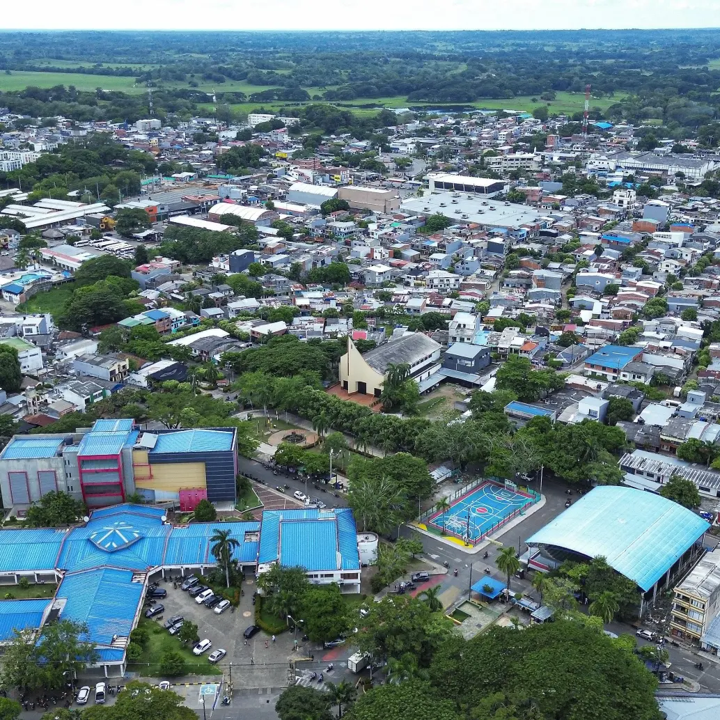 Panorámica del municipio de Caucasia, donde ocurrieron los hechos. FOTO: Manuel Saldarriaga Quintero