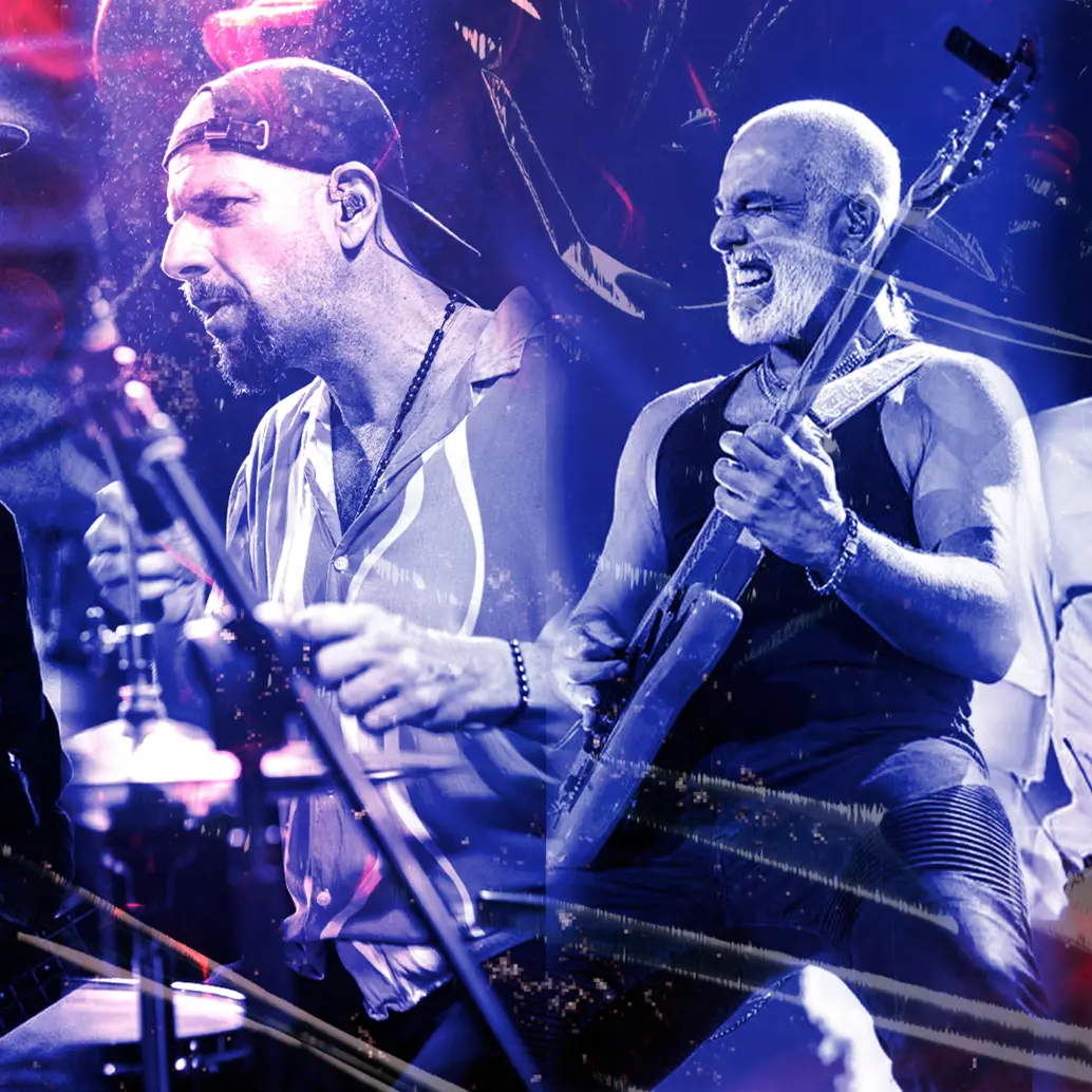 Andy García, José Lopera, Toby Tobón y Sebastián Yepes son Xmosis, El Origen. FOTO: Cortesía