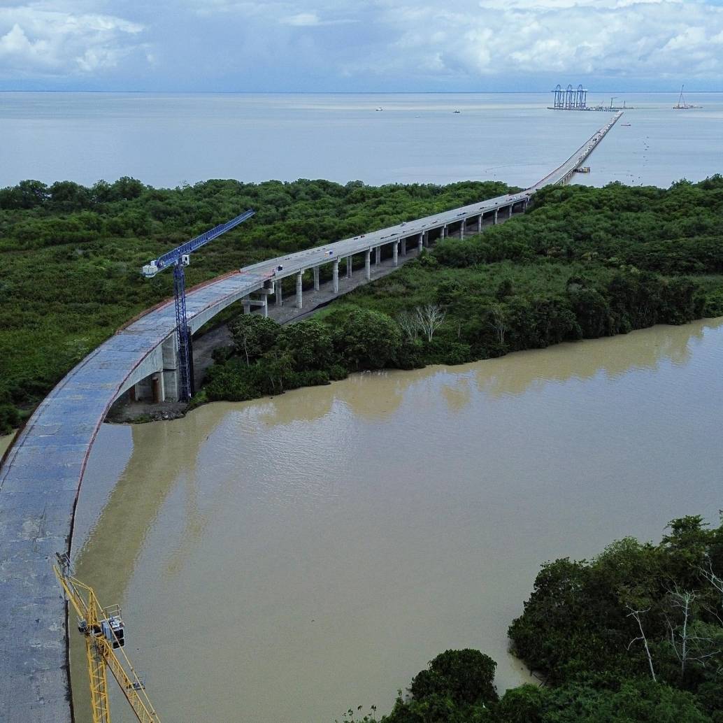 Puerto Antioquia avanza en más de un 90%. FOTO: MANUEL SALDARRIAGA