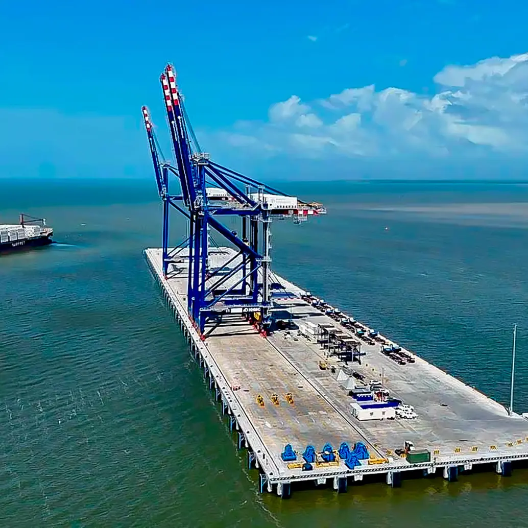 Para la mayor parte de los empresarios, la aparición del primer puerto moderno en Urabá tiene a esa región antioqueña a las puertas de un mayor crecimiento económico, generación de empleo y atracción de inversión extranjera. FOTO Cortesía