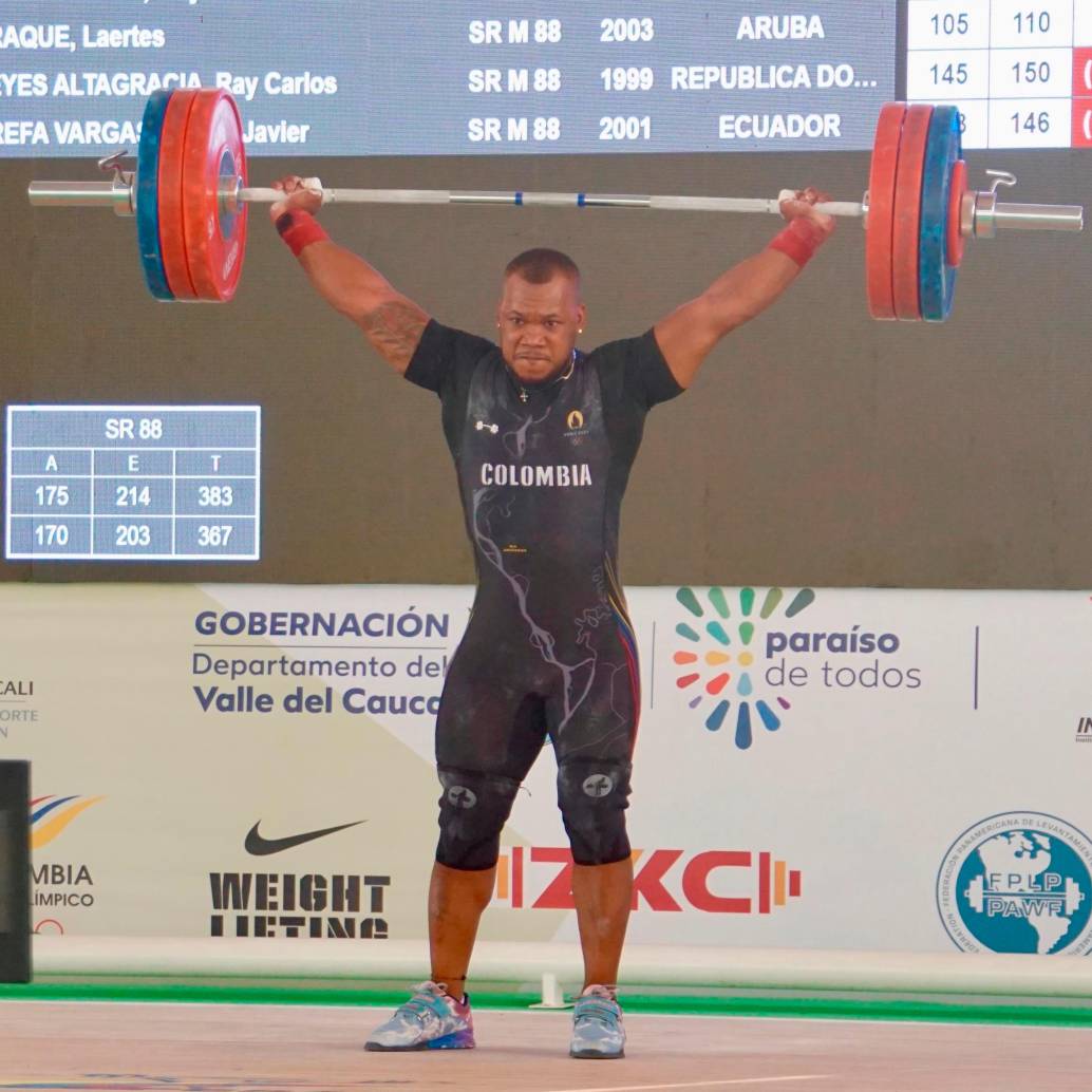Yeison López mostró un buen nivel, aportó un oro y dos platas a Colombia. FOTO Cortesía Secretaría del Deporte y la Recreación del Valle 