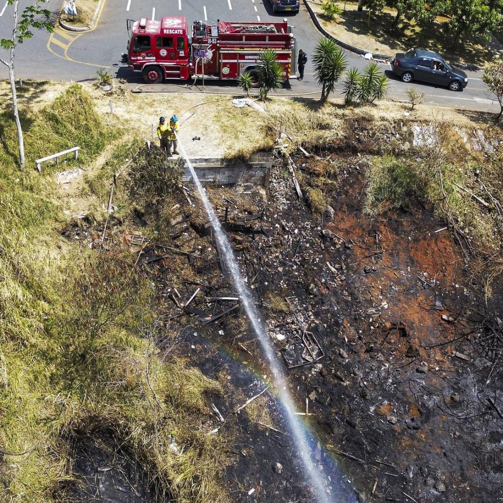 Este año se han presentado más de 300 incendios forestales en Antioquia. Foto de referencia: Manuel Saldarriaga Quintero.