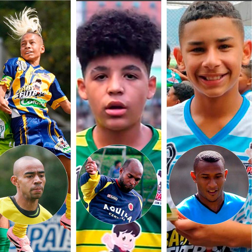 Pascual Ángel Gutiérrez-Estudiantil (Juan Pablo Ángel), Dorlan Jr. Pabón-Estados Unidos (Dorlan Pabón), Isaac Vélez Gómez - Corporación Arkadia (Stiven Velez), Roman Moreno Vega - Inder Medellín (Tressor Moreno), Thiago José Rodríguez Cabrera - San Andres Islas Cajasai (Angelo Rodriguez). FOTO EL COLOMBIANO Y CORTESÍA LOS PAISITAS