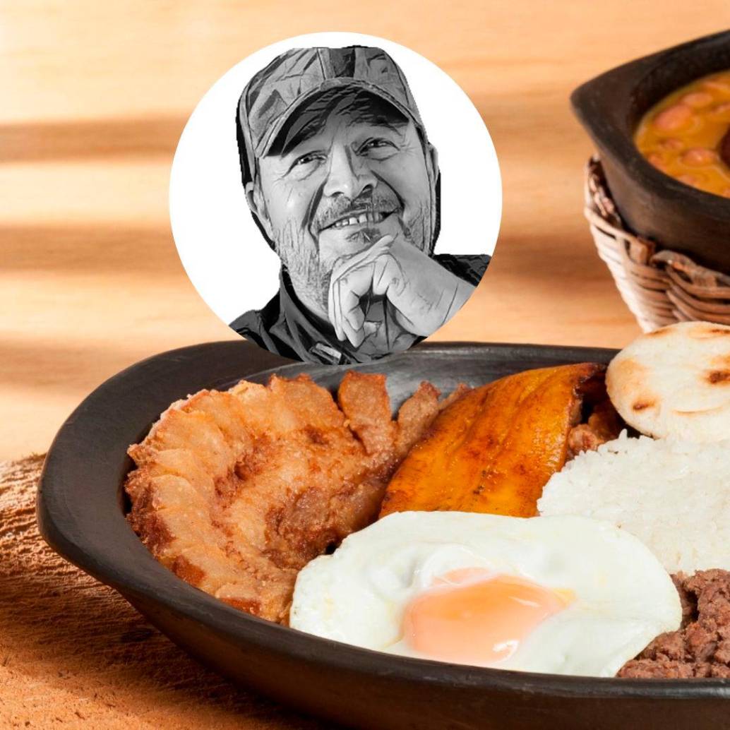 La bandeja paisa, plato insignia de la gastronomía antioqueña, con todos sus ingredientes tradicionales. FOTO Depositphotos
