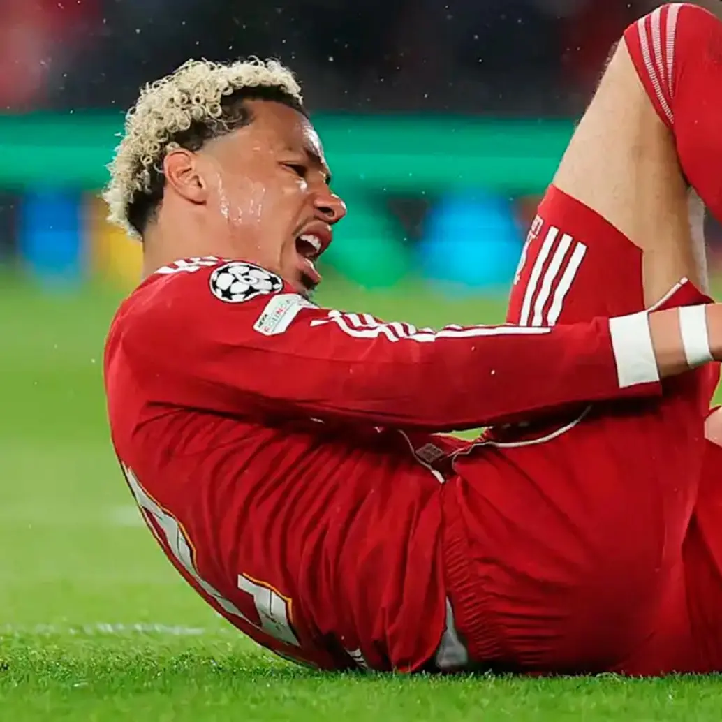 Hugo Ekitike, de 23 años de edad, llegó esta temporada al Liverpool. Tras su lesión no podrá jugar por el resto de año. FOTO GETTY