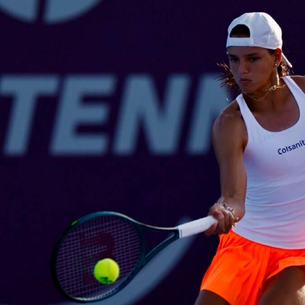 Emiliana Arango se concentrará ahora en el Torneo de Bogotá. FOTO @OlimpicoCol