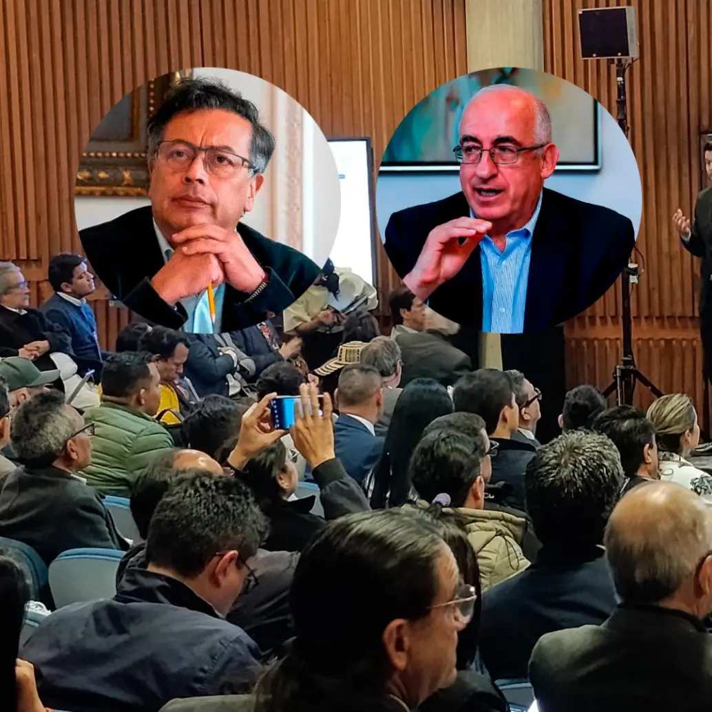 El presidente Gustavo Petro cuestionó la no asistencia del gerente del Banco de la República, Leonardo Villar, al foro sobre política monetaria del MinHacienda, pero él tampoco llegó. FOTO MINHACIENDA