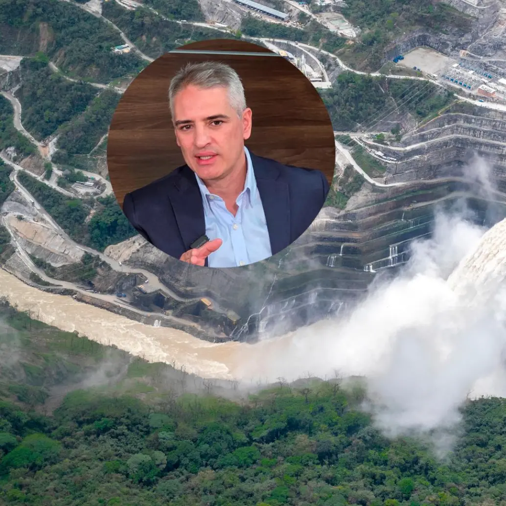 El gobernador Andrés Julián Rendón propone que Hidroituango use su máxima capacidad de almacenamiento para crear un escudo hídrico que proteja a Colombia frente a la sequía extrema. FOTO JUAN ANTONIO SÁNCHEZ