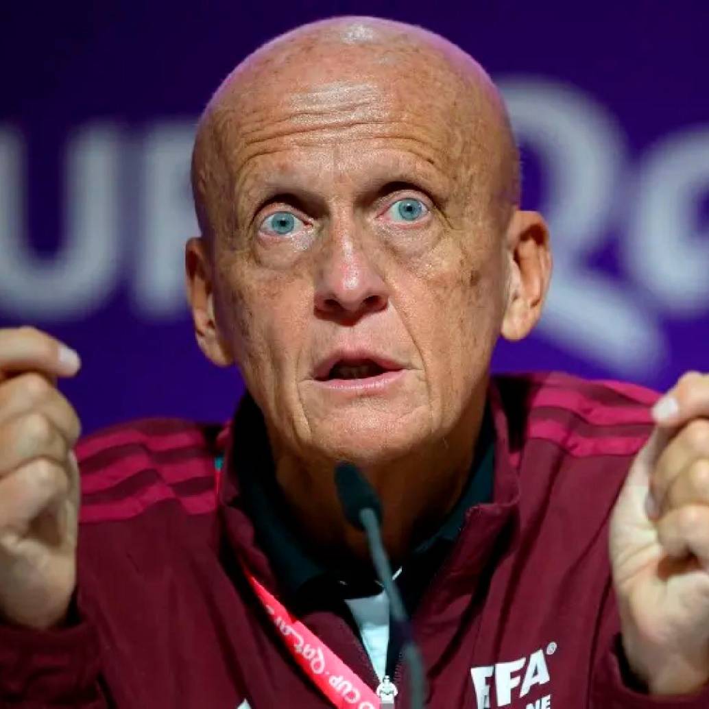 El italiano Pierluigi Collina es el responsable del arbitraje en la FIFA. FOTO AFP
