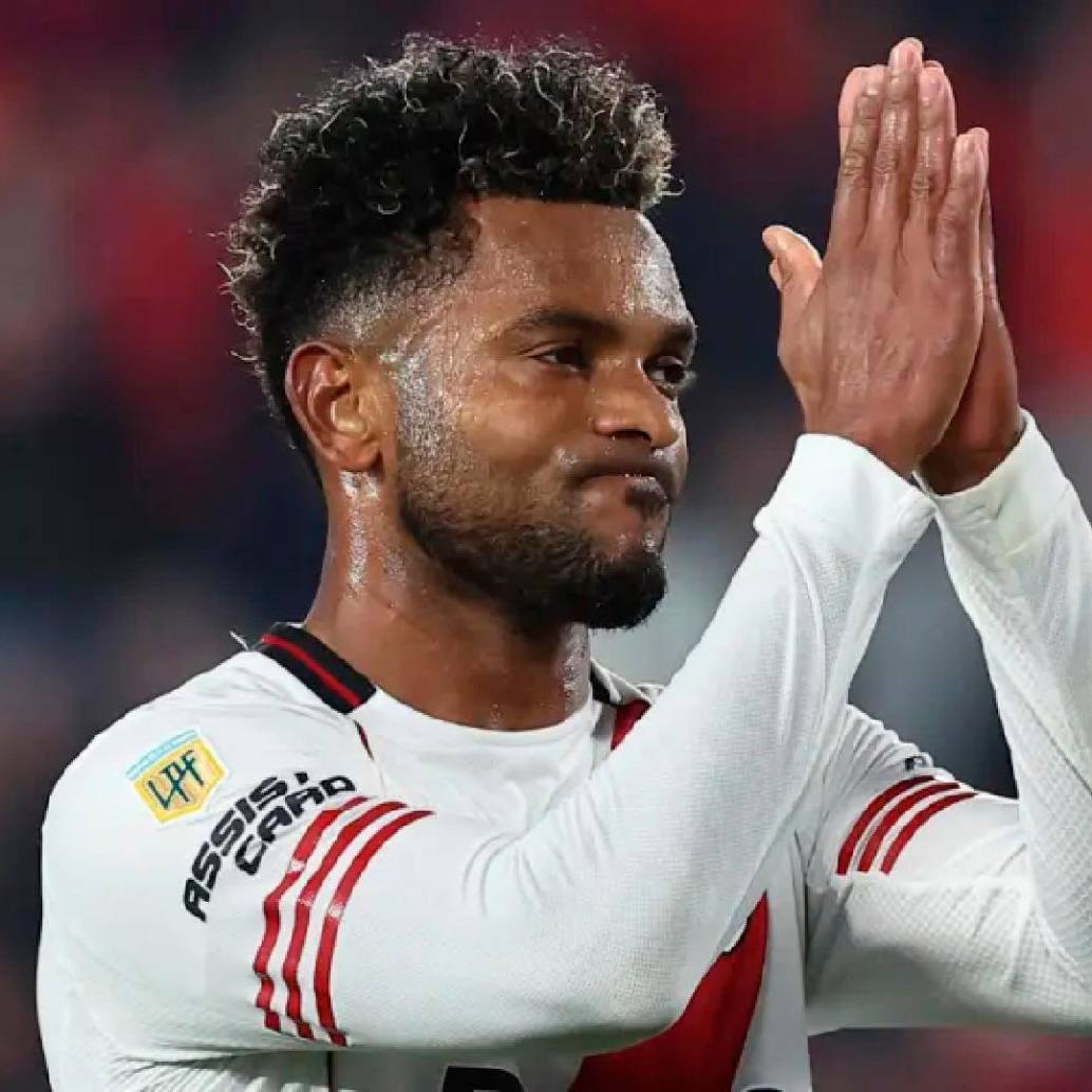 Miguel Ángel Borja llegó a River Plate en 2022. FOTO AFP