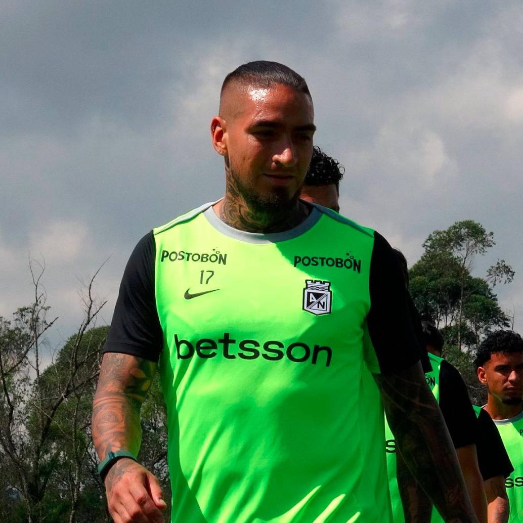 Cristian “Chicho” Arango trabajó a la par de sus compañeros desde su arribo a Nacional y está preparado para su debut frente a Fortaleza este jueves en el Atanasio, desde las 8:30 p.m. <span class="mln_uppercase_mln">FOTO</span><b><span class="mln_uppercase_mln"> cortesía atlético Nacional</span></b>