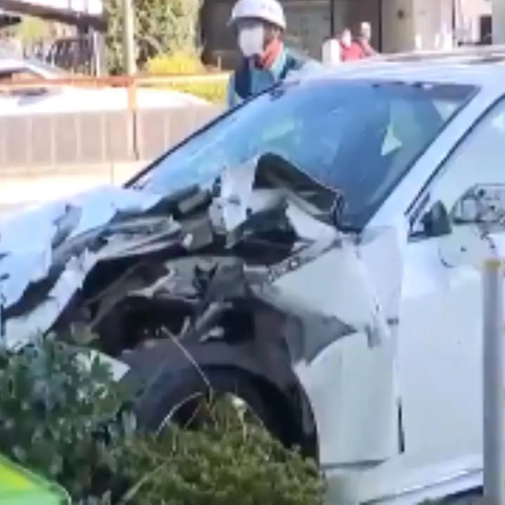 La Policía Metropolitana confirmó que el vehículo había sido sustraído minutos antes de un concesionario cercano. FOTO: captura de video. 