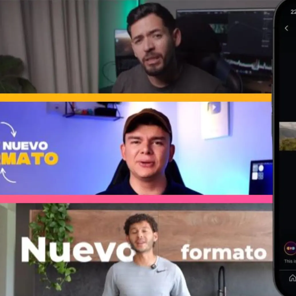 Ejemplos del nuevo formato de video 5120×1080 en Instagram, tendencia ultra panorámica que se edita en programas de edición profesional. FOTO EL COLOMBIANO/Instagram
