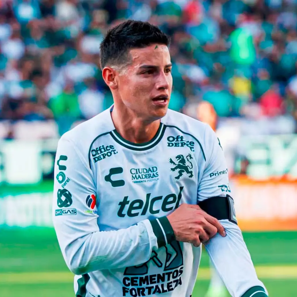 James preocupa antes de los duelos de eliminatorias. FOTO LEÓN FC