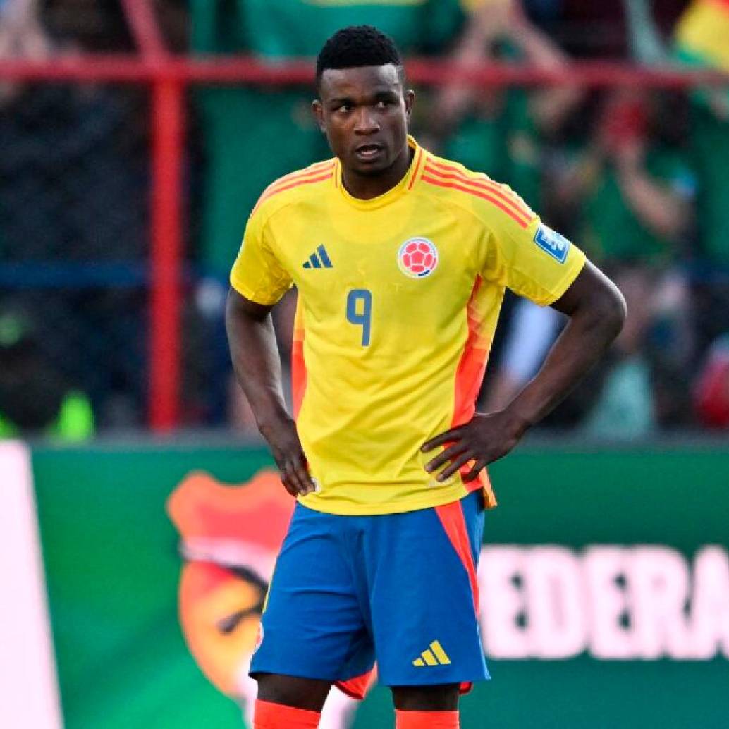 Jhon Córdoba, de 32 años, ha anotado 4 goles en 16 partidos con la Selección de mayores. FOTO AFP