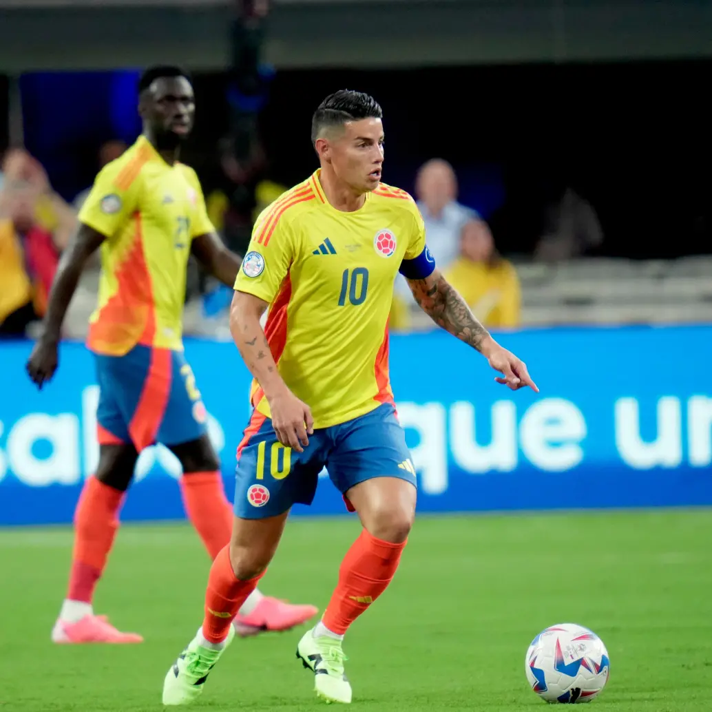 James Rodríguez volverá a liderar a Colombia en un Mundial. Foto: Juan Antonio Sánchez Ocampo.