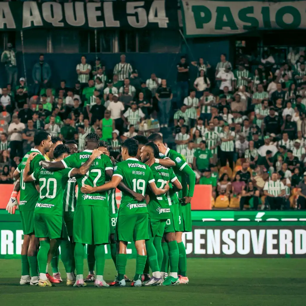 Atlético Nacional ganó el último duelo entre ambos el 17 de diciembre de 2025 por 1-0 en la final de la Copa Betplay. FOTO: <b>X ATLÉTICO NACIONAL</b>