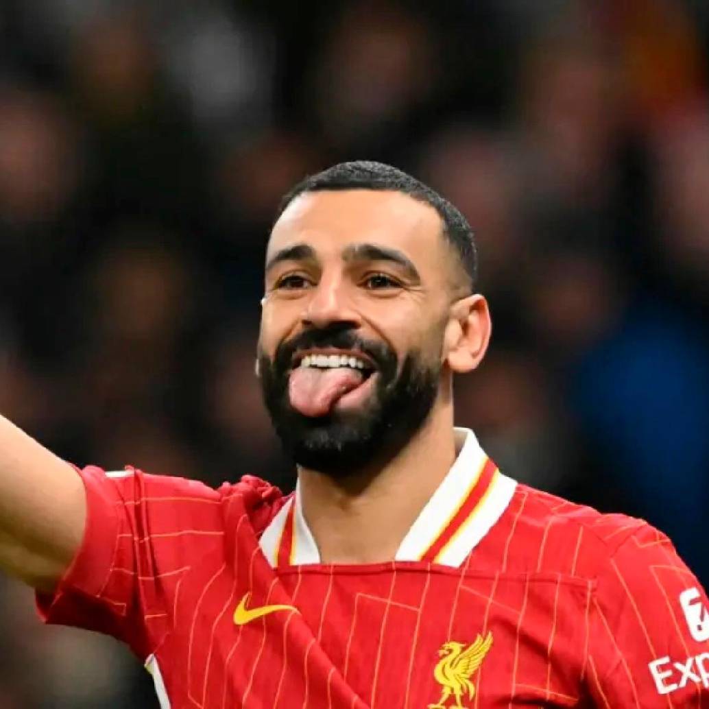 Salah, de 33 años, conquistó dos títulos de la Premier League con el Liverpool junto con una Liga de Campeones de Europa y otros trofeos, además de cuatro Botas de Oro de la liga inglesa. FOTO AFP