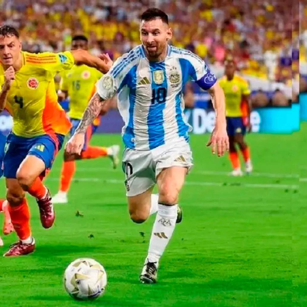 Lionel Messi vuelve a la titular de Argentina este martes contra Colombia. FOTO: AFP