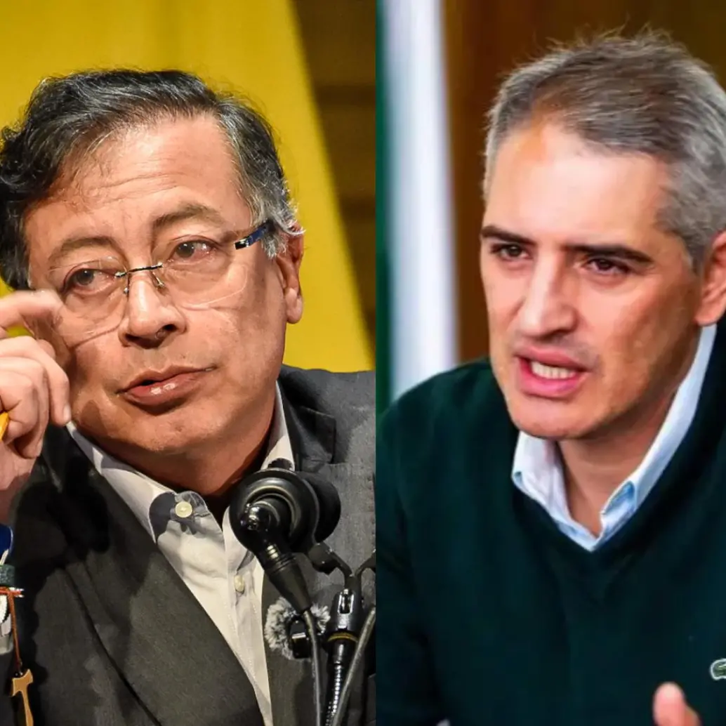 Dilian Francisca Toro, del Valle, y Andrés Julián Rendón, de Antioquia, encabezan la oposición al decreto de emergencia económica del gobierno del presidente Gustavo Petro. FOTOS EL COLOMBIANO Y COLPRENSA
