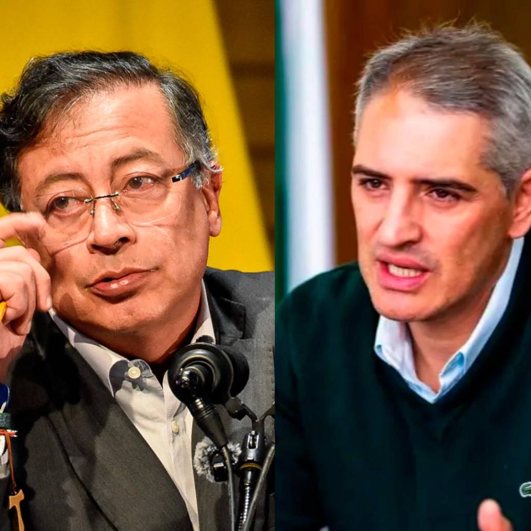 Dilian Francisca Toro, del Valle, y Andrés Julián Rendón, de Antioquia, encabezan la oposición al decreto de emergencia económica del gobierno del presidente Gustavo Petro. FOTOS EL COLOMBIANO Y COLPRENSA