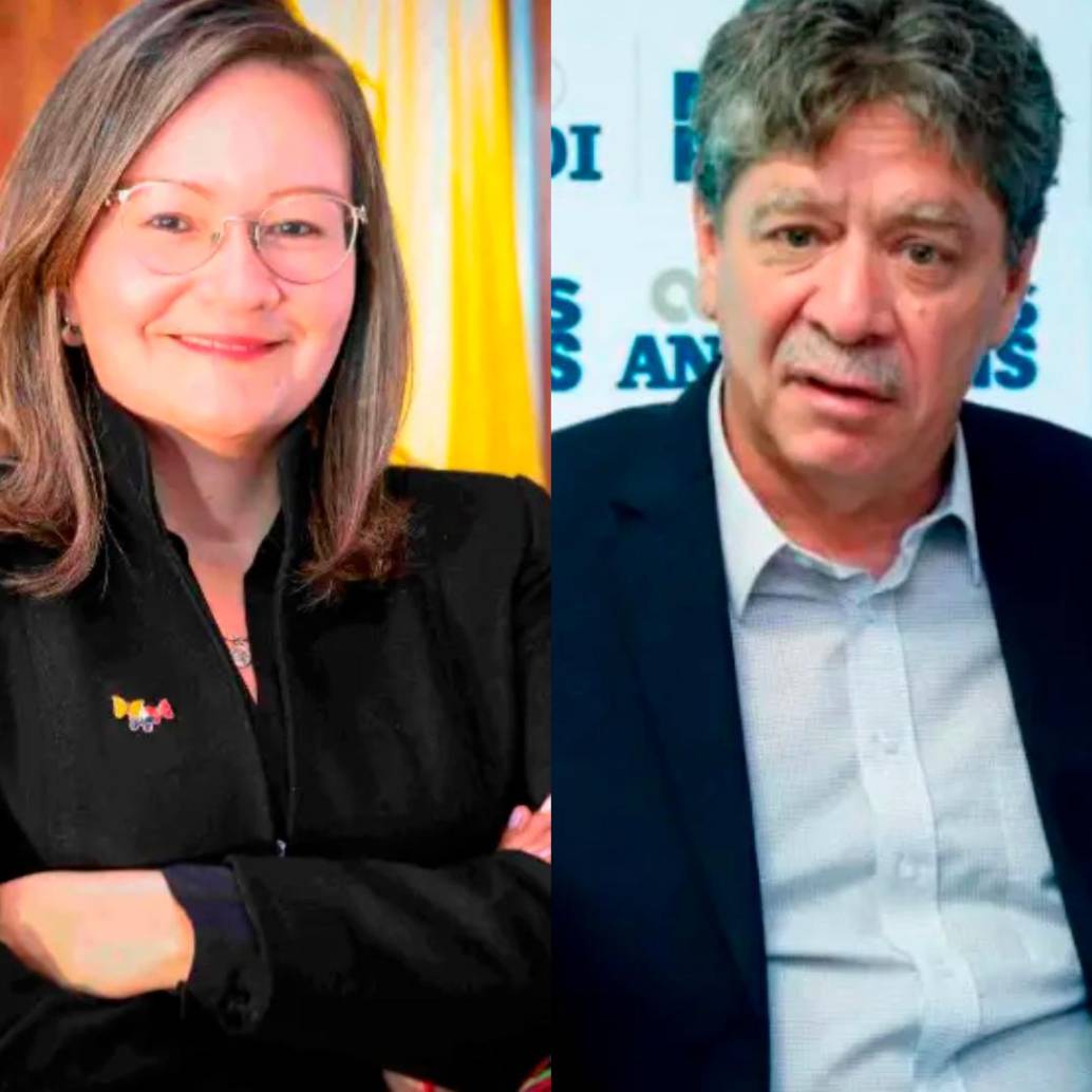 Jaime Alberto Cabal, presidente de Fenalco (izq.), y Bruce Mac Master, presidente de la Andi (der.), rechazaron las solicitudes de información de la Superintendencia de Industria y Comercio (SIC), que lidera Cielo Rusinque, a las empresas.